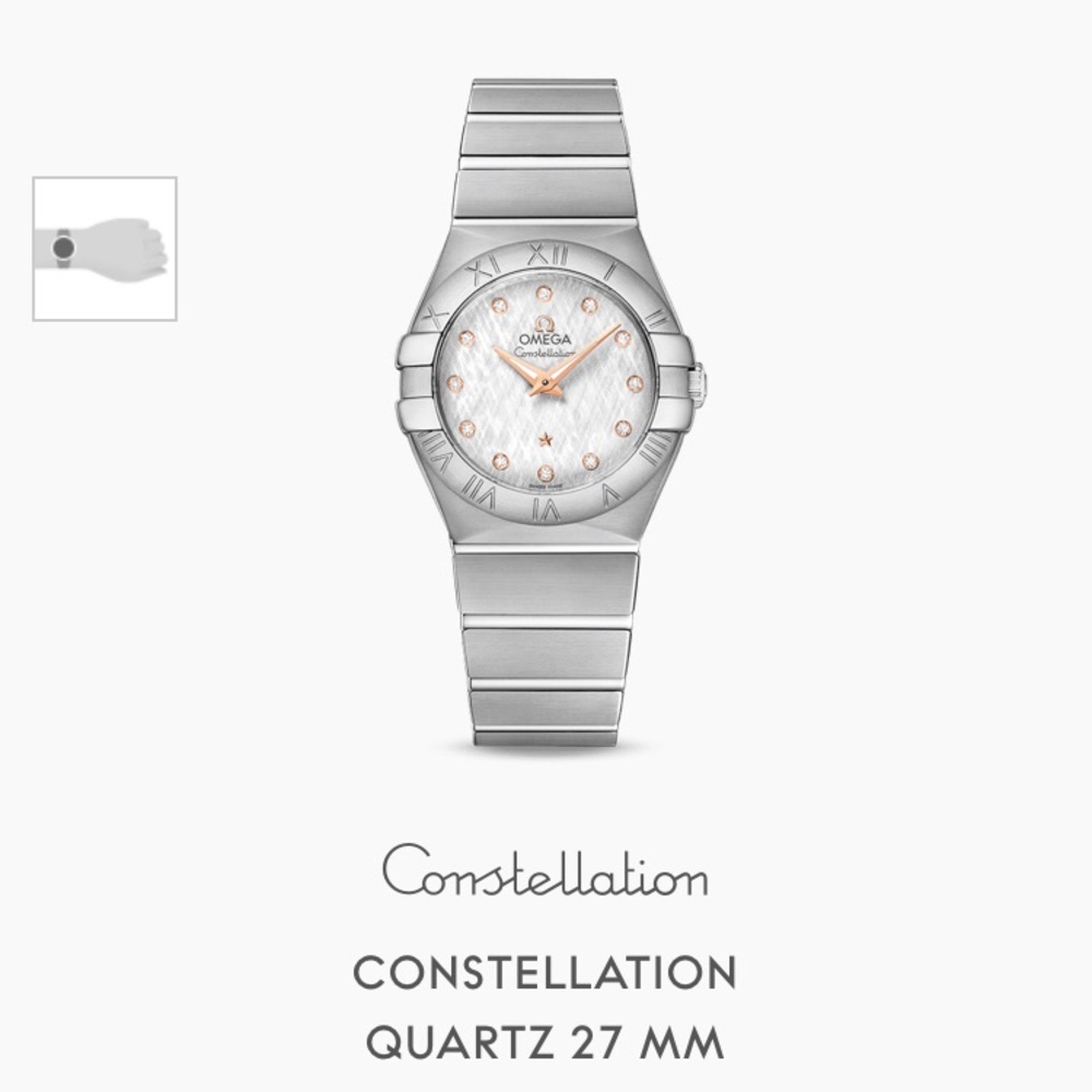Ladies NEW Omega Constellation Watch